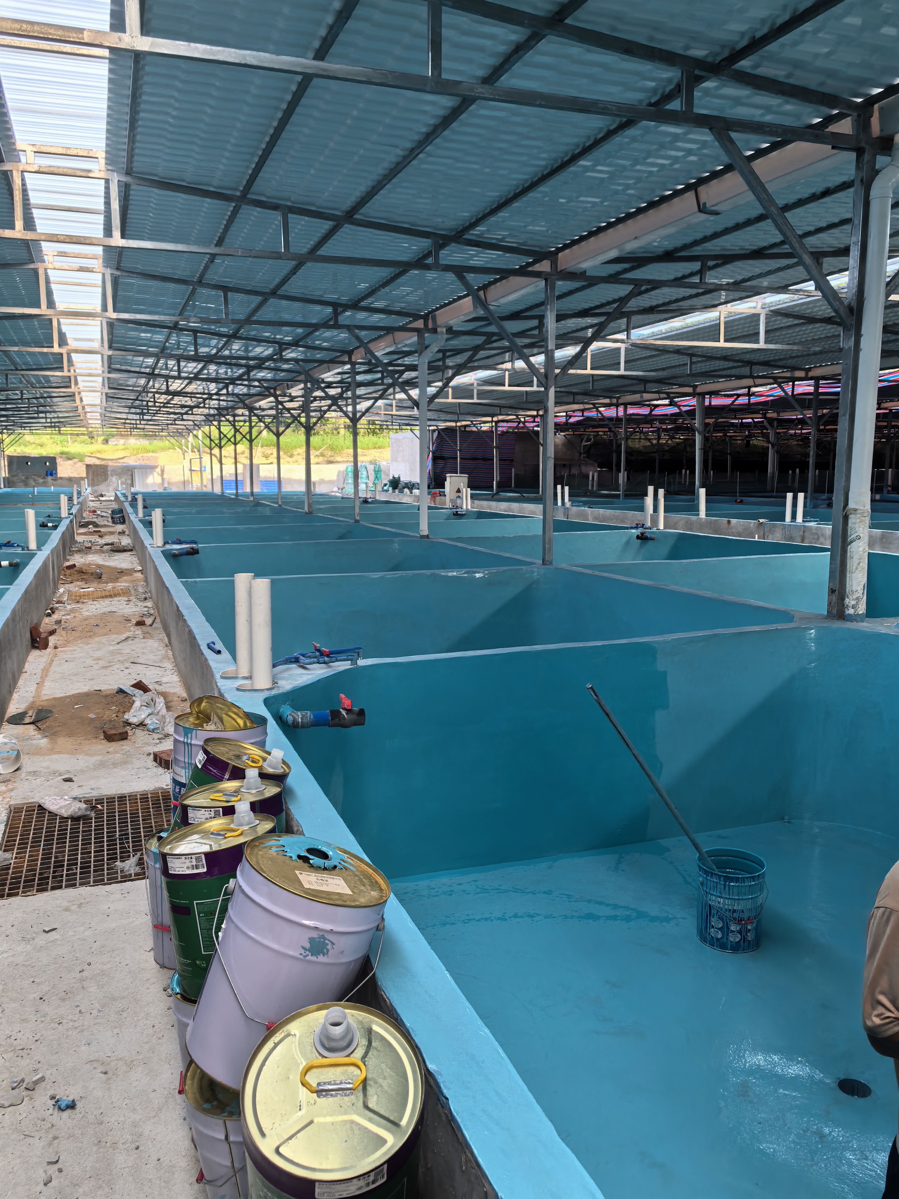 水性養殖漆施工案例